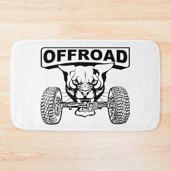 Item preview, Offroad; Cougar; Black; designed and sold by StickerApe.