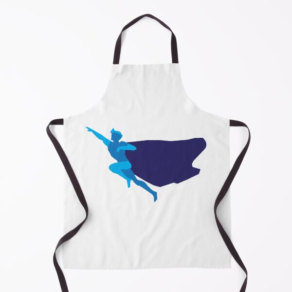 Item preview, Blue super hero man in cape designed and sold by jazzydevil.