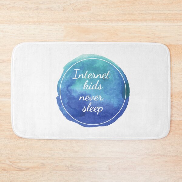 Item preview, Internet kids never sleep designed and sold by Vaishnavi Deo.