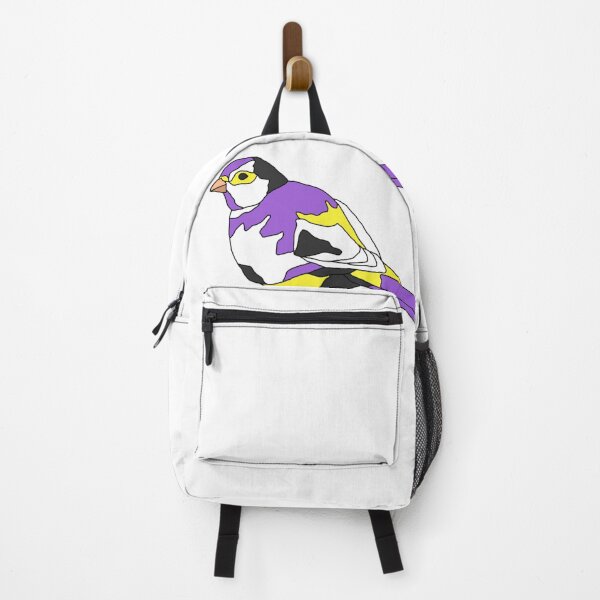 Item preview, Nonbinary Pride Canary designed and sold by AdoraBirdArt.