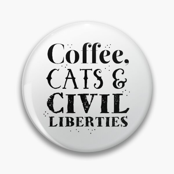 Item preview, Coffee, cats and civil liberties designed and sold by jazzydevil.