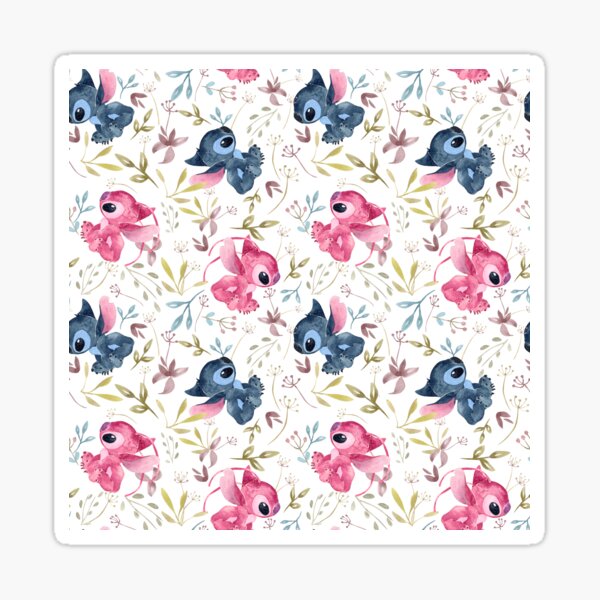Stitch and Angel Sticker
