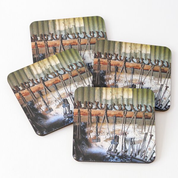 Item preview, Horseshoes - Blacksmith's Shed - Hill End, New South Wales designed and sold by Marilyn Harris.