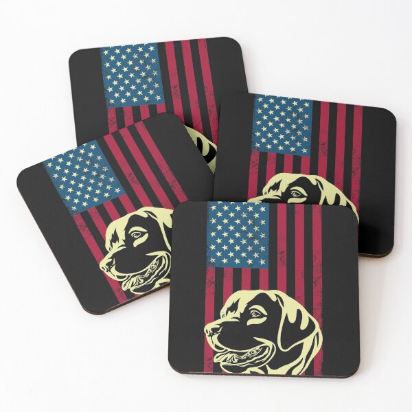 Item preview, Patriotic USA Flag Black Labrador design for Lab Owners product designed and sold by Lisbob.