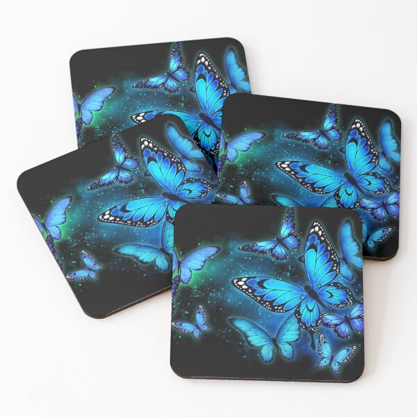 Item preview, Blue Butterfly - Space Edition designed and sold by dawnshue.