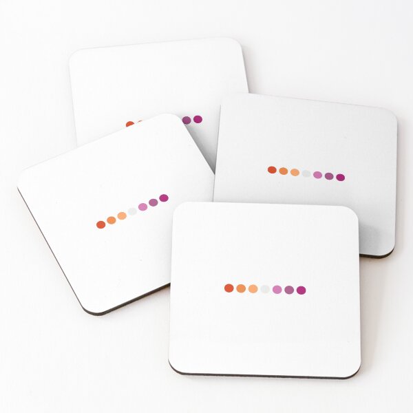 Item preview, subtle lesbian dots designed and sold by cherrybombshell.