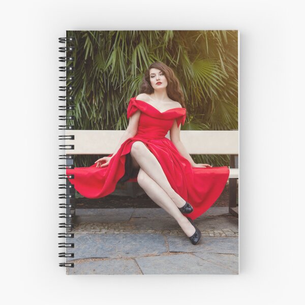 Item preview, Summer feeling - woman in red dress designed and sold by LaEsmeralda.