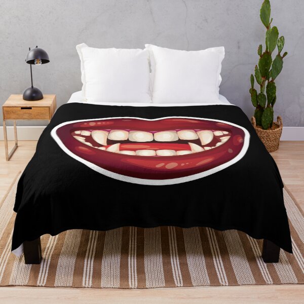 Item preview, Vampire Fang Smile Lips designed and sold by MoonObscura.