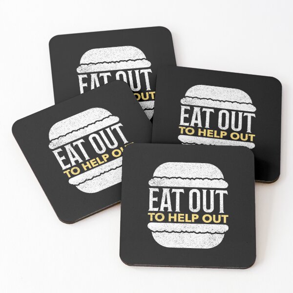Item preview, Eat Out to Help Out Burger Design designed and sold by DawnGCo.