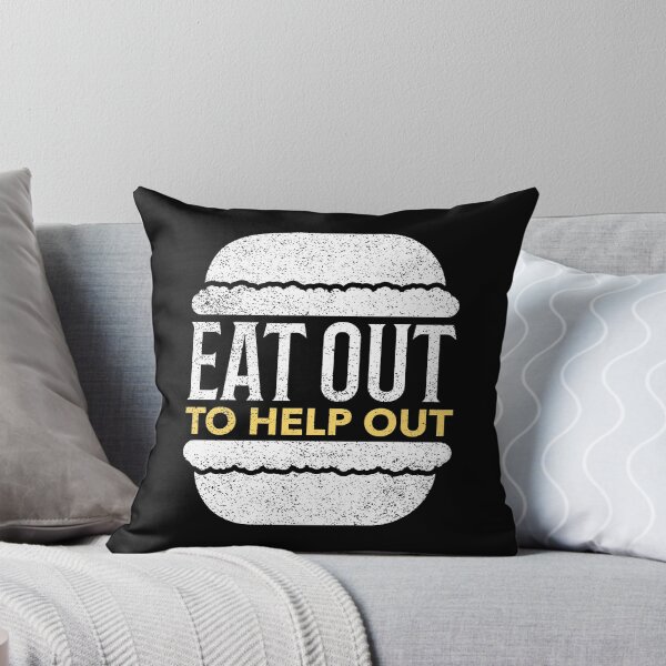 Item preview, Eat Out to Help Out Burger Design designed and sold by DawnGCo.
