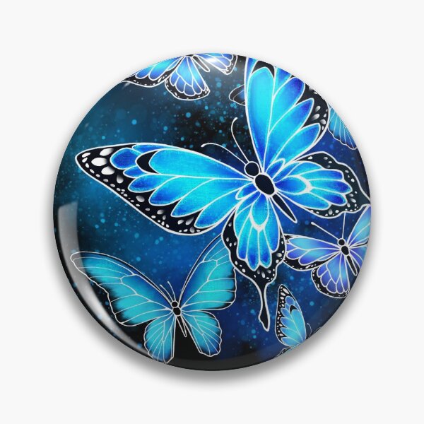 Item preview, Blue Butterfly - Space Ghost Edition designed and sold by dawnshue.