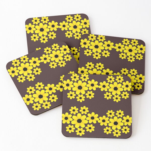 Item preview, yellow flower sticker designed and sold by Fine Art California.