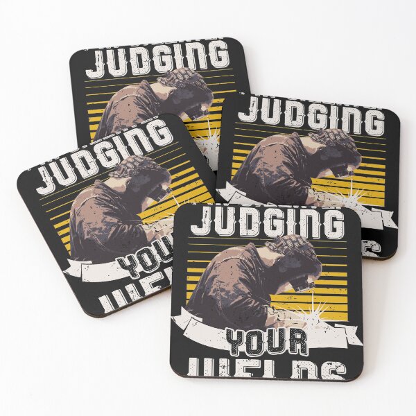 Item preview, Funny Gift Welder design | I'm Silently Judging Your Welds product designed and sold by Lisbob.