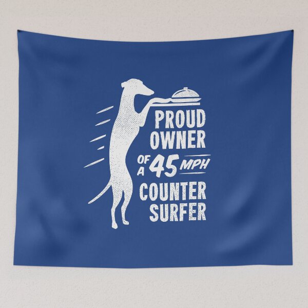Item preview, Greyhound Owner Gift - Funny Counter Surfer Dog designed and sold by propellerhead.