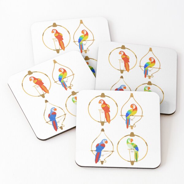 Item preview, Tiki Birds designed and sold by Leevie.