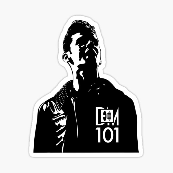 Depeche Mode 101 schwarz Sticker