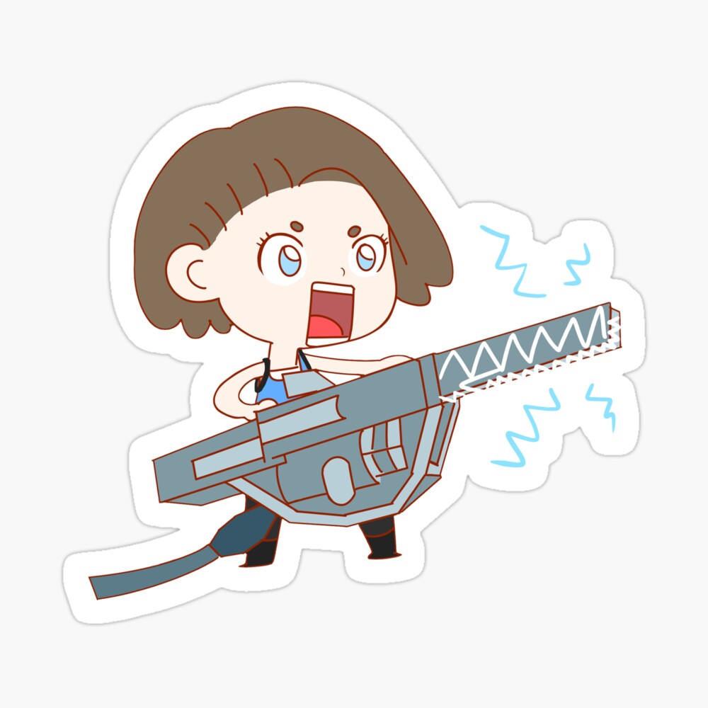 Jill Valentine v2 Chibi RE3 Remake - Jill Valentine - Pin