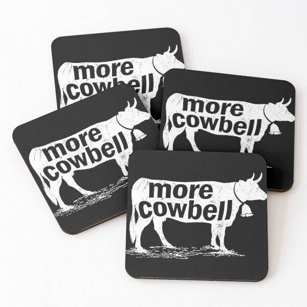 Item preview, Funny Cow Humour | More Cowbell Funny Top print designed and sold by Lisbob.