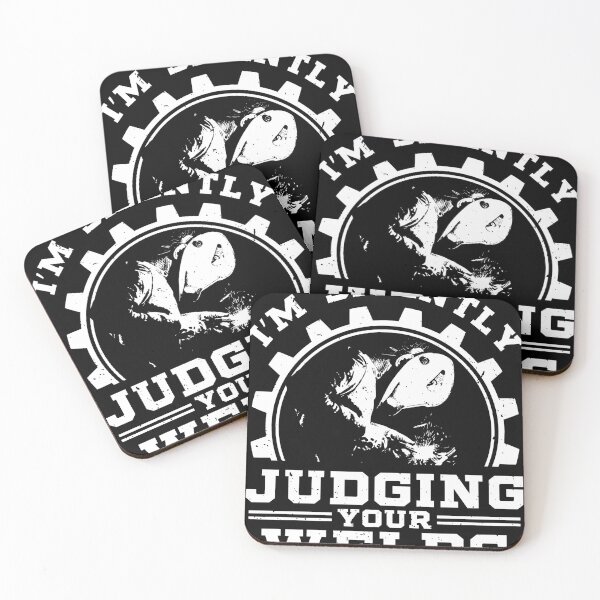 Item preview, Funny Gift Welder design | I'm Silently Judging Your Welds design designed and sold by Lisbob.