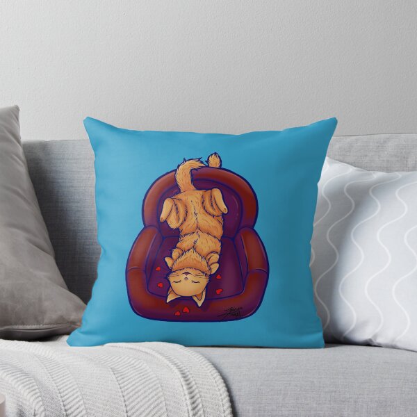 Item preview, Cute Couch Potato Cat Illustration designed and sold by ZaryaKiqo.