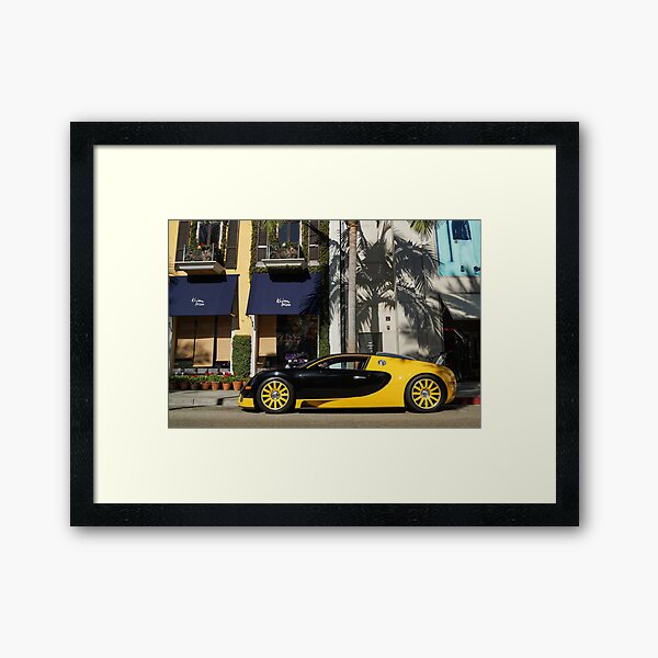 Bugatti Veyron Framed Art Print