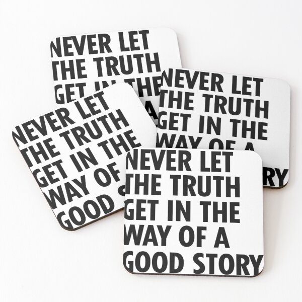 Item preview, Apropos of nothing: tell me sweet little lies, designed and sold by halibutgoatramb.