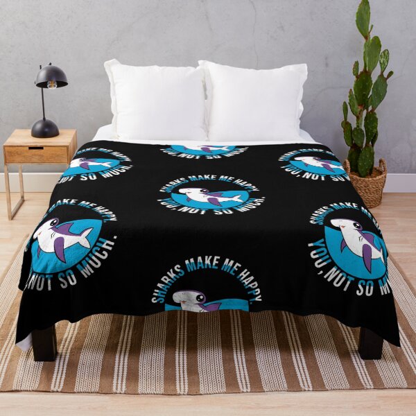 Item preview, Sharks Make me Happy You Not So Much designed and sold by Tridev-Designs.