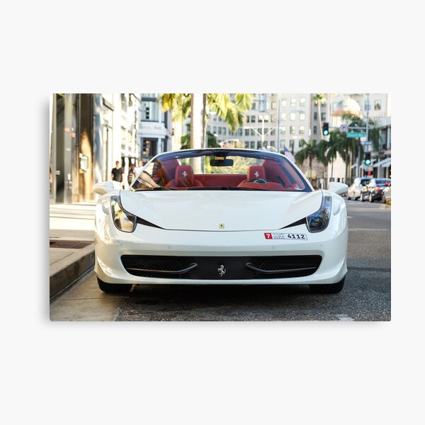 Ferrari 458 Spider Canvas Print