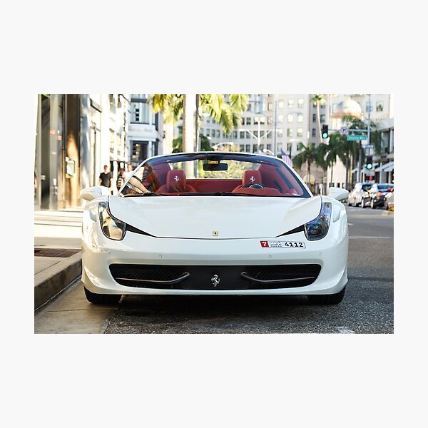 Ferrari 458 Spider Photographic Print