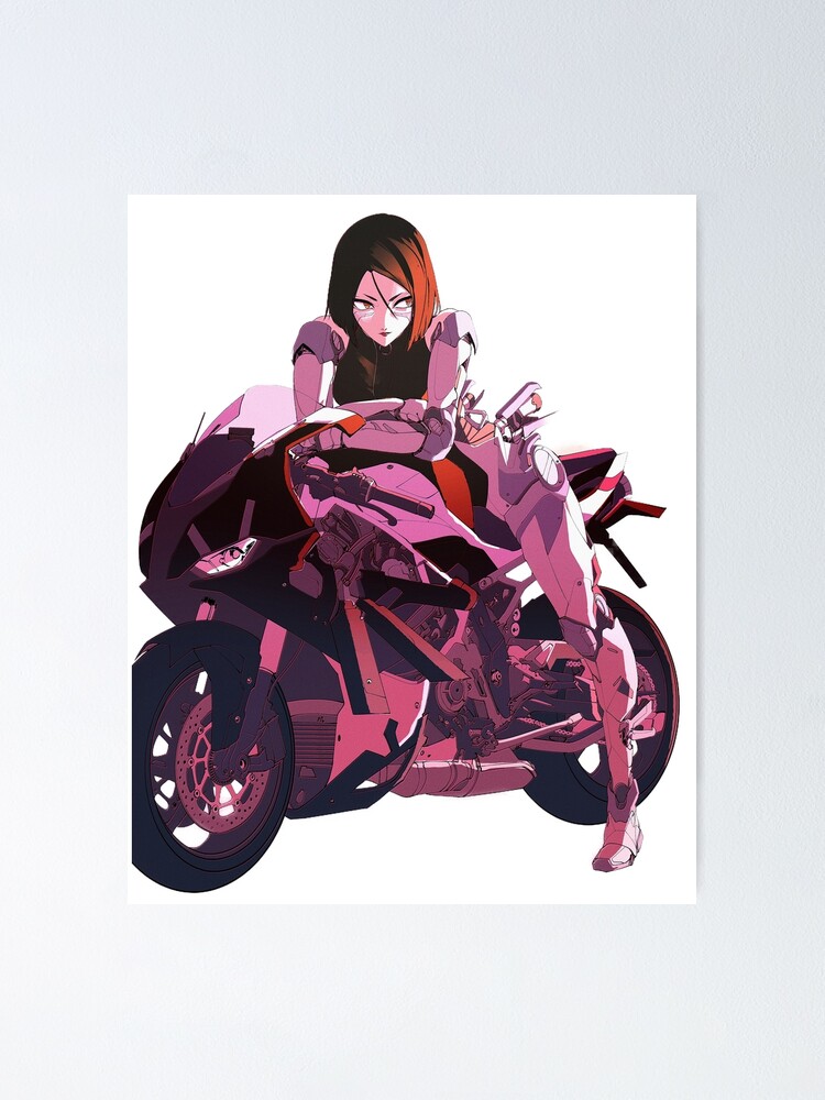 cartoon anime motorbike ai generate 25220205 PNG
