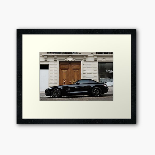Mercedes-Benz SLS AMG Framed Art Print
