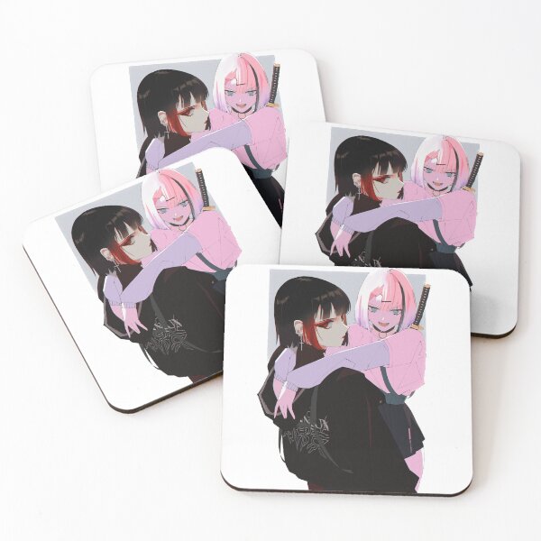 Item preview, 2 anime girl hugging designed and sold by DeadnzStore.