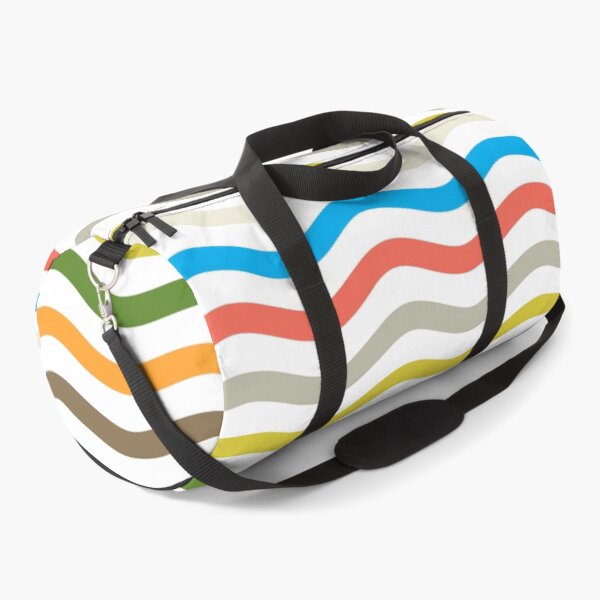 Item preview, Vibrant Mid Century Modern Colored Waves designed and sold by Makanahele.