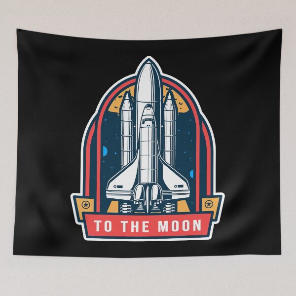 Item preview, Space Exploration To The Moon designed and sold by Vector Scout Lab.