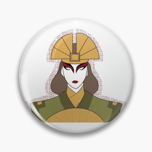 Item preview, Avatar Kyoshi - Only Justice Will Bring Peace designed and sold by NickZDesigns.