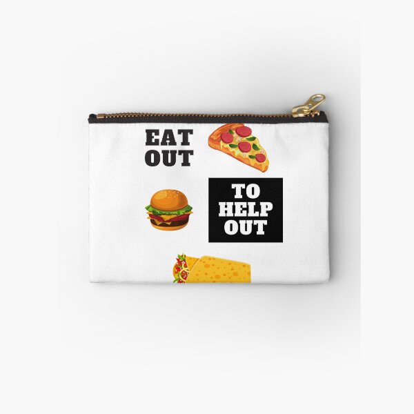 Item preview, Eat Out To Help Out - Burrito, Burger, Pizza designed and sold by somebasic.