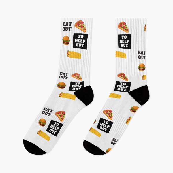 Item preview, Eat Out To Help Out - Burrito, Burger, Pizza designed and sold by somebasic.