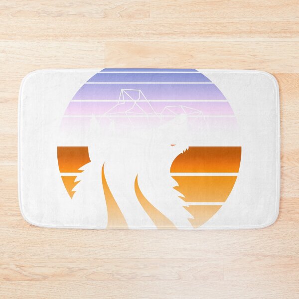 Item preview, Wolf design, 80s gift, Retro Vintage design print designed and sold by Lisbob.
