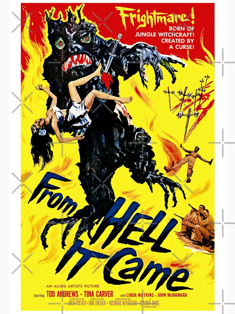 From Hell It Came (1957) by postersrestored