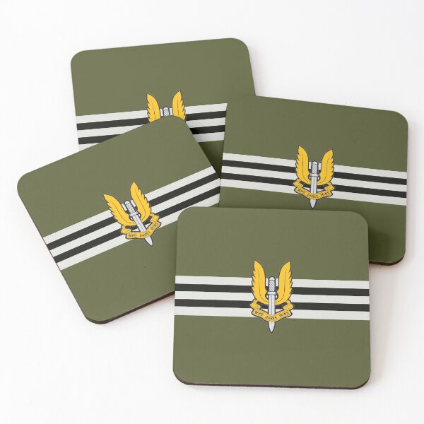 Item preview, D-Day Stripes with SAS insignia designed and sold by rgrayling.
