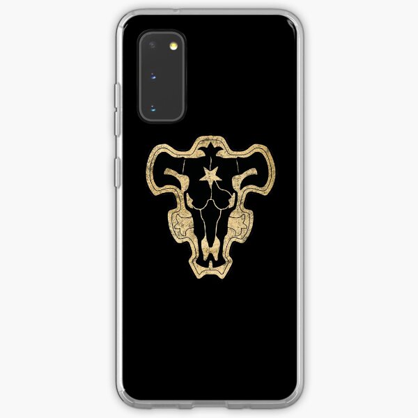 Black Bull Emblem Samsung Galaxy Soft Case