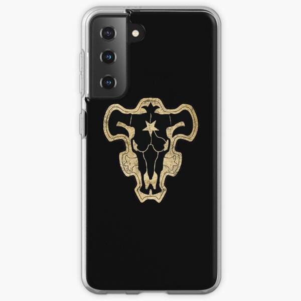 Black Bull Emblem Samsung Galaxy Soft Case