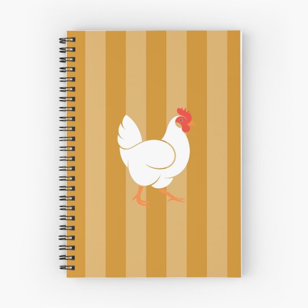 Item preview, White Hen on Stripes! designed and sold by Pinnypin.