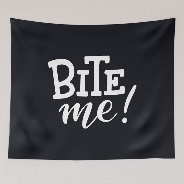 Item preview, Bite Me! Funny Halloween Party Gift For Men And Women designed and sold by Dadjokes Co.