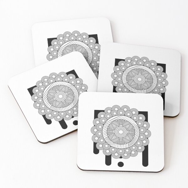 Item preview, Mandala Black White designed and sold by kyds.