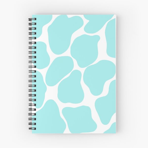 Item preview, Turquoise cow pattern designed and sold by Snoringtacos.