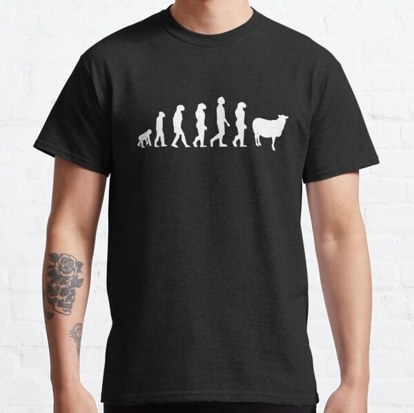 T-shirt homme manches longues Evolution Mouton