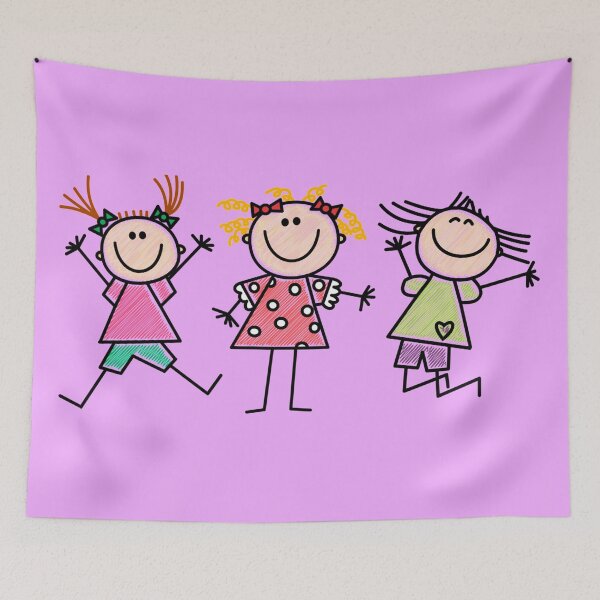 Item preview, Stick Kiddos - Jump of joy and BFF's - A Charlie Brown inspired collection. designed and sold by Pinkaudi.