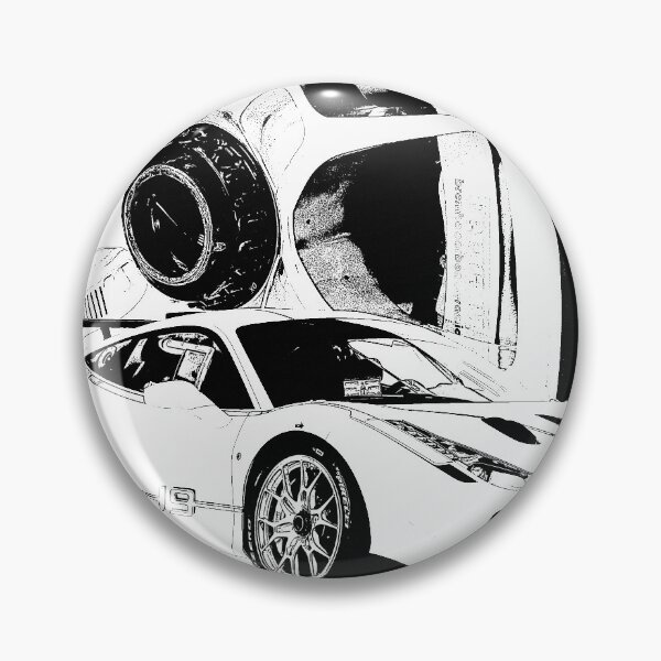 Item preview, McLaren GT Race Car racing print designed and sold by outffocus.