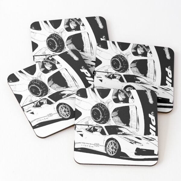 Item preview, McLaren GT Race Car racing print designed and sold by outffocus.